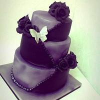 A very different wedding cake ! 