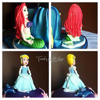 Disney's Princess- Cinderella and Ariel