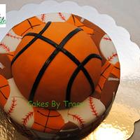 Sports Theme Cake
