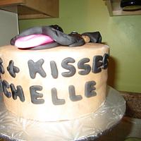 Michelle's Pugs & Kisses Cake