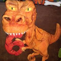 Dino cake