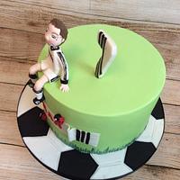 Eoghan's Football Cake