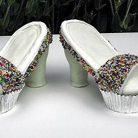 Cupcake High Heel Shoes
