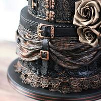 Steamgoth birthday cake
