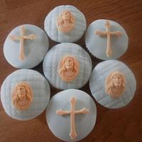Jesus Religious Christmas Cupcakes