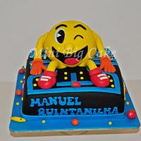 Pacman and the  ghostly adventures  Cake 