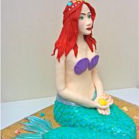3D Mermaid Cake