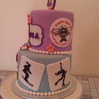 21st birthday cake