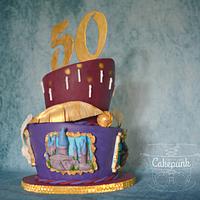 Hogwarts Challenge 50th Birthday Cake 1
