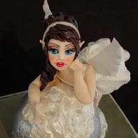 Cristmas fairy cake
