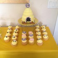 "Babee" Themed Shower for Twin Girls 