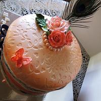 Peachy cake