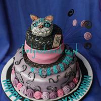 Mad Hatter Birthday Cake