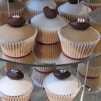 Rugby (Vintage) Cake and Cupcakes