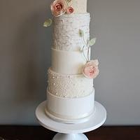 Sweet Romance Wedding Cake