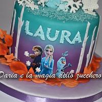 Frozen 2 cake