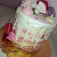 Melody cake for a lady