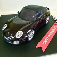 Porsche 997 turbo 2 3D cake  