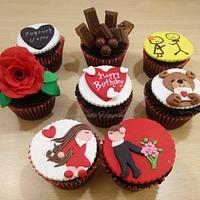 Valentines day cupcakes!