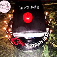 Death Note Cake🍎