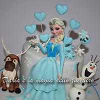 Frozen Disney cake
