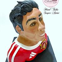Manchester United Bust Cake