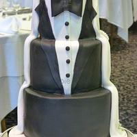 Bride & Groom cake 