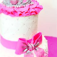 1st Birthday princess cake