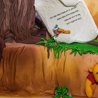 winnie the pooh minigolf cake 