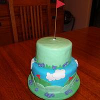 Men's Golf Invitational Cake