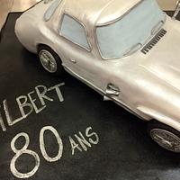 Mercedes 300SL 1955 - 3D Cake 
