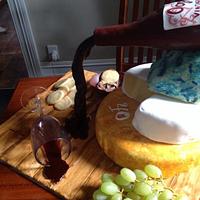 Cheese and Wine Cake