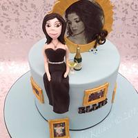 18th Birthday cake for Ellie