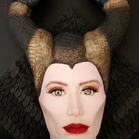 Maleficent cake Maleficent cake