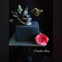 skull cake 