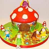 Fairyland Giant Cupcake Toadstool