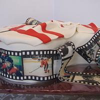 Ice Hockey Jersey Cake Team Canada