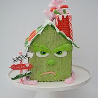 Grinch Gingerbread House 