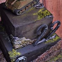 World of Tanks cake