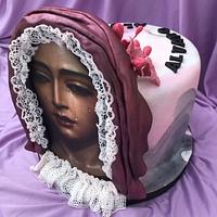 Malaga Virgen cake
