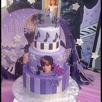Justin Bieber Birthday Cake