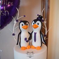 Purple and penguins