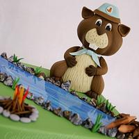 Canadian Beaver Cake