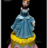 Cinderella princess cake
