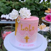 Cake for Lola's Communion