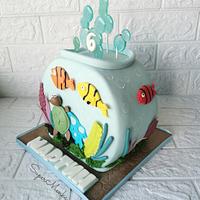 Aquarium cake