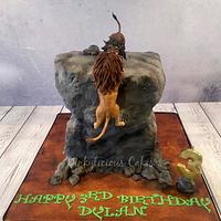 The Lion King cake