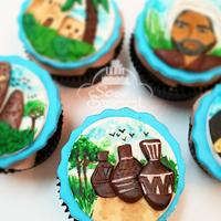 Egyptian countryside cupcakes 