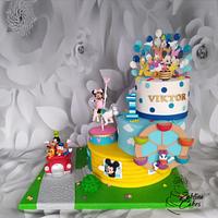 Disney world cake Disney world cake