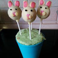 Easter pop cakes